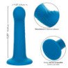 CALEXOTICS - TAPÓN ANAL WAVE RIDER RIPPLE AZUL