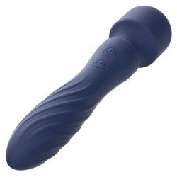 CALEXOTICS - MASAJEADOR CHARISMA MYSTIQUE CON DOBLE MOTOR, 12 FUNCIONES, 20,5 CM X 4,5 CM, COLOR MORADO