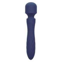 CALEXOTICS - MASAJEADOR CHARISMA MYSTIQUE CON DOBLE MOTOR, 12 FUNCIONES, 20,5 CM X 4,5 CM, COLOR MORADO