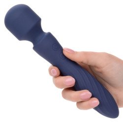 CALEXOTICS - MASAJEADOR CHARISMA MYSTIQUE CON DOBLE MOTOR, 12 FUNCIONES, 20,5 CM X 4,5 CM, COLOR MORADO