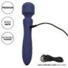 CALEXOTICS - MASAJEADOR CHARISMA MYSTIQUE CON DOBLE MOTOR, 12 FUNCIONES, 20,5 CM X 4,5 CM, COLOR MORADO