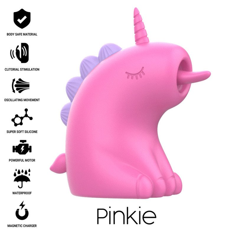 INTENSO - ESTIMULADOR DE LENGUA ROTATORIO DE 360º PINKIE