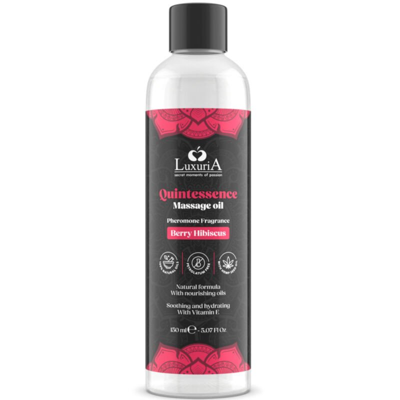 ÍNTIMA LUXURIA - ACEITE DE MASAJE FRUTOS ROJOS 150 ML