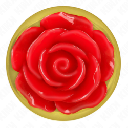 KINK - TAPÓN ANAL ROJO ROSA DORADO TALLA S