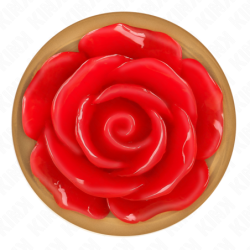 KINK - TAPÓN ANAL DE ORO ROSA CON ROSA M