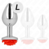 KINK - TAPÓN ANAL ROSA ROJO TALLA L