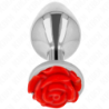 KINK - TAPÓN ANAL ROSA ROJO TALLA L