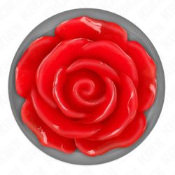 KINK - TAPÓN ANAL ROSA ROJO TALLA L