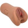TORO LOCO - DISEÑO DE VAGINA Y ANO ESCLARECE CON CARNE EN FORMA DE CORAZÓN