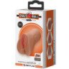TORO LOCO - DISEÑO DE VAGINA Y ANO ESCLARECE CON CARNE EN FORMA DE CORAZÓN