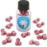 DIABLO PICANTE - 12 CARAMELOS JUVENILES CON FORMA DE PENE, SABOR FRESA/CEREZA
