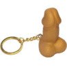 DIABLO PICANTE - LLAVERO CON FORMA DE PENE DORADO