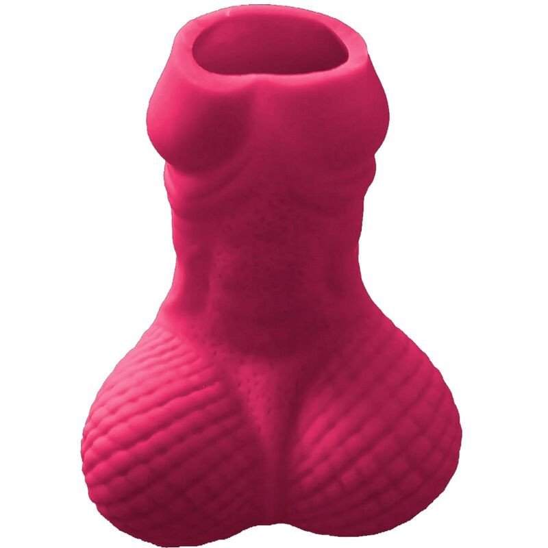 DIABLO PICANTE - VASO DE CHUPITO CON FORMA DE PENE FUCSIA
