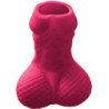 DIABLO PICANTE - VASO DE CHUPITO CON FORMA DE PENE FUCSIA