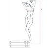 PASSION - WOMAN BS046 BODYSTOCKING NEGRO TALLA ÚNICA