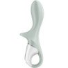 SATISFACTOR - BOMBA DE AIRE BOOTY 3 VIBRADOR ANAL INFLABLE GRIS VERDE