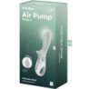 SATISFACTOR - BOMBA DE AIRE BOOTY 3 VIBRADOR ANAL INFLABLE GRIS VERDE