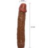 BAILE - BOB VIBRADOR REALISTA 22,5 CM MULATTO