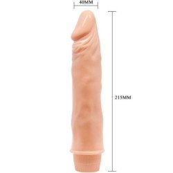 BAILE - VIBRADOR REALISTA ENANO DE 21 CM CARNE