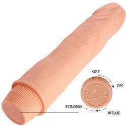 BAILE - VIBRADOR REALISTA ENANO DE 21 CM CARNE