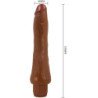 BAILE - VIBRADOR REALISTA DRYAD 25 CM MULATTO