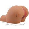 CRAZY BULL - VIBRADOR KYLIE ASS CON VAGINA Y ANO REALISTAS Y CONTROL REMOTO