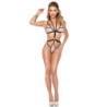 ME-SEDUCE - ZULMIRA TEDDY BLANCO Y NEGRO XXL/XXXL