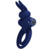 PRETTY LOVE - ANILLO VIBRATORIO DOBLE DARY AZUL CONEJO
