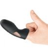 PRETTY LOVE - VIBRADOR DE DEDO DE SILICONA ALAN NEGRO