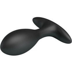 PRETTY LOVE - TAPÓN ANAL INFLABLE NEGRO