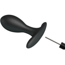 PRETTY LOVE - TAPÓN ANAL INFLABLE NEGRO
