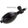 PRETTY LOVE - TAPÓN ANAL INFLABLE NEGRO