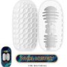 PRETTY LOVE - VENUS X 15 MASTURBADORES MASCULINOS DE SILICONA BLANCOS