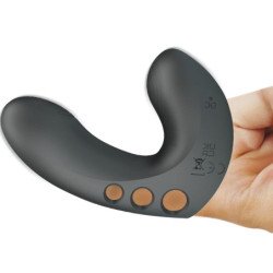 PRETTY LOVE - VIBRADOR DE DEDO CAMELIA 7 VIBRACIONES NEGRO