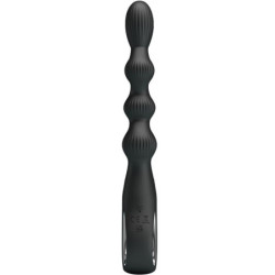 PRETTY LOVE - VIBRADOR ANAL FEDERER 12 VIBRACIONES NEGRO