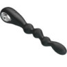 PRETTY LOVE - VIBRADOR ANAL FEDERER 12 VIBRACIONES NEGRO
