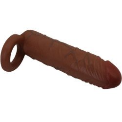 PRETTY LOVE - FUNDA PARA PENE KAILE CON EXTENSIÓN DE 2,5 CM MULATTO