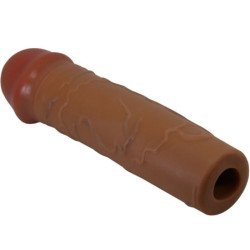 PRETTY LOVE - FUNDA PARA PENE NILE CON EXTENSIÓN DE 2,5 CM MULATTO