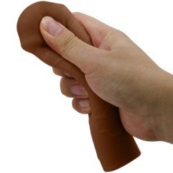 PRETTY LOVE - FUNDA PARA PENE NILE CON EXTENSIÓN DE 2,5 CM MULATTO