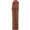 PRETTY LOVE - FUNDA PARA PENE CHANE CON EXTENSIÓN DE 5 CM MULATTO
