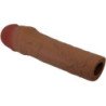 PRETTY LOVE - FUNDA PARA PENE CHANE CON EXTENSIÓN DE 5 CM MULATTO