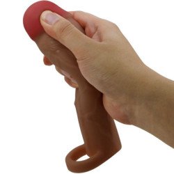 PRETTY LOVE - FUNDA PARA PENE HANI CON EXTENSIÓN DE 5 CM MULATTO