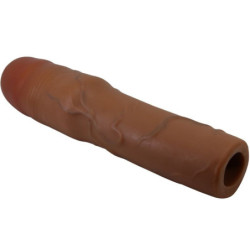 PRETTY LOVE - FUNDA PARA PENE KYLIAN CON EXTENSIÓN DE 7,6 CM MULATTO