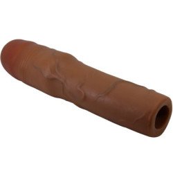 PRETTY LOVE - FUNDA PARA PENE KYLIAN CON EXTENSIÓN DE 7,6 CM MULATTO