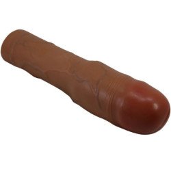 PRETTY LOVE - FUNDA PARA PENE KYLIAN CON EXTENSIÓN DE 7,6 CM MULATTO