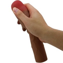 PRETTY LOVE - FUNDA PARA PENE KYLIAN CON EXTENSIÓN DE 7,6 CM MULATTO