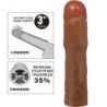 PRETTY LOVE - FUNDA PARA PENE KYLIAN CON EXTENSIÓN DE 7,6 CM MULATTO