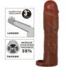 PRETTY LOVE - FUNDA PARA PENE CON ERGE Y EXTENSIÓN DE 7,6 CM MULATO