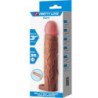 PRETTY LOVE - FUNDA PARA PENE CON ERGE Y EXTENSIÓN DE 7,6 CM MULATO