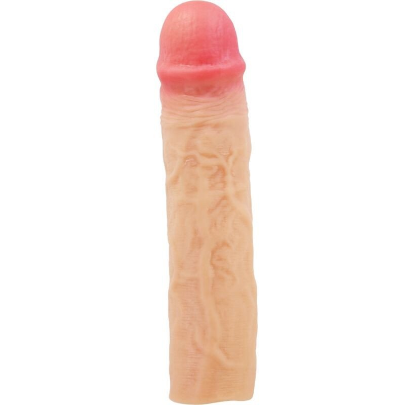 PRETTY LOVE - FUNDA PARA PENE DEREK CON EXTENSIÓN DE CARNE DE 7,6 CM